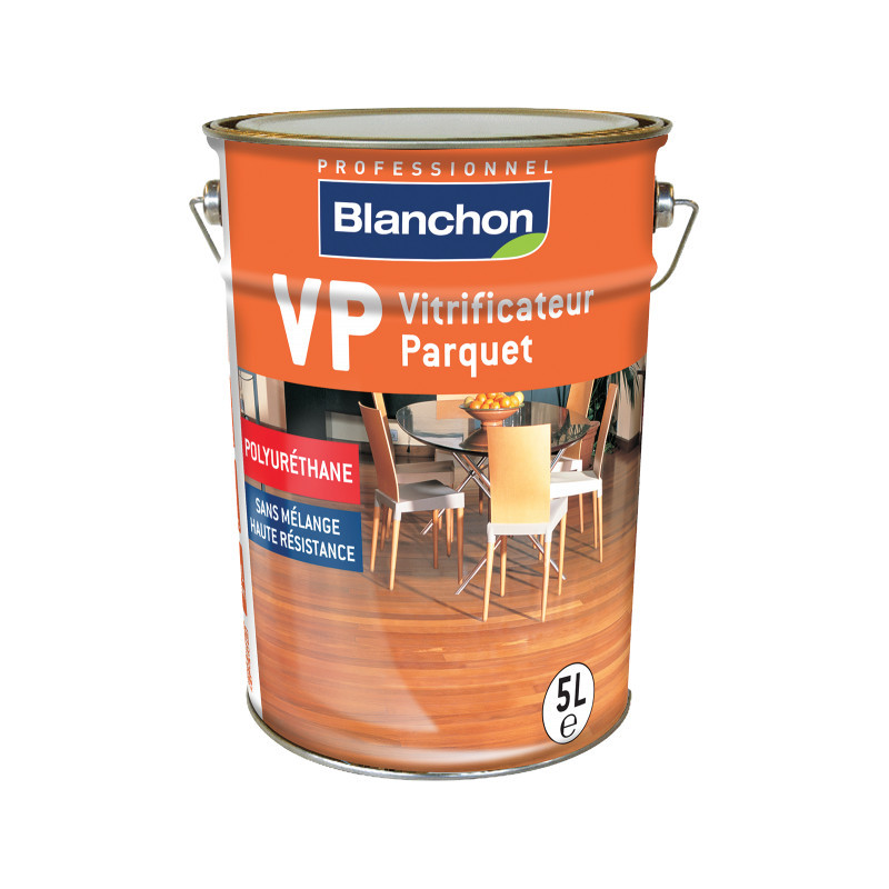 Blanchon Vitrificateur parquet Blanchon VP 5L aspect satiné prêt à l'emploi Kobleo
