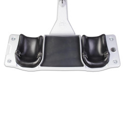 Rubi Siège ergonomique Rubi SR-1 aluminium 130kg avec 7 roues en caoutchouc Kobleo