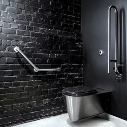 Delabie Barre de maintien Delabie 35082S coudée 135° inox satiné 400x400mm Kobleo