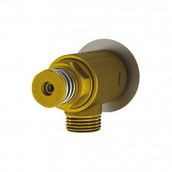 Delabie Robinet mural Delabie Tempostop 3l/min pour lave-mains temporisé Kobleo