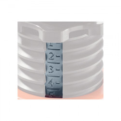 Wirquin Lot de 4 pieds de receveur Wirquin 30720536 hauteur 58 à 172mm Kobleo