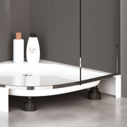 Wirquin Lot de 4 pieds de receveur Wirquin 30720536 hauteur 58 à 172mm Kobleo