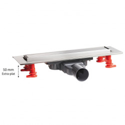 Wirquin Caniveau Wirquin Venisio Slim L700mm pour douche à l'italienne Kobleo