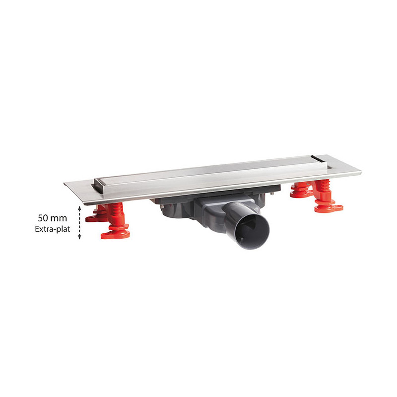 Wirquin Caniveau Wirquin Venisio Slim L700mm pour douche à l'italienne Kobleo Wirquin Caniveau Wirquin Venisio Slim L700mm pour douche à l'italienne Kobleo