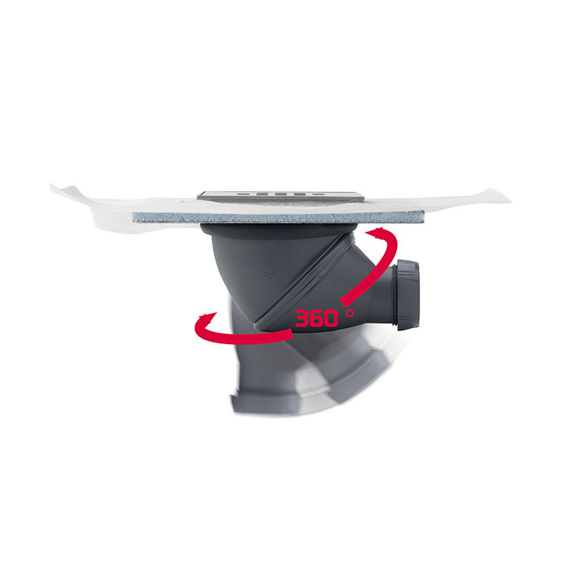 Wirquin Bonde à chaper Wirquin James sortie horizontale ou verticale D40mm Kobleo Wirquin Bonde à chaper Wirquin James sortie horizontale ou verticale D40mm Kobleo