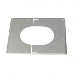 TEN Plaque de finition TEN 482323 inox 30° à 45° D230mm Kobleo