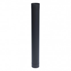 TEN Tuyau rigide TEN 344011 émail noir mat 100cm D150mm Kobleo