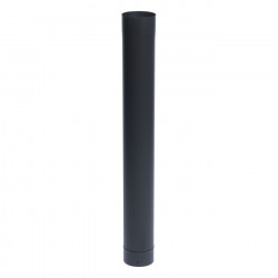 TEN Tuyau rigide TEN 344015 émail noir mat 100cm D139mm Kobleo