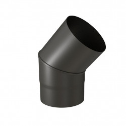 TEN Coude 45° TEN 342445 émail noir mat D139mm Kobleo