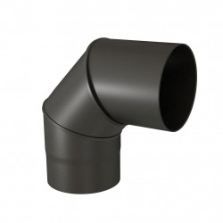 TEN Coude équerre 90° TEN 342421 émail noir mat D150mm Kobleo