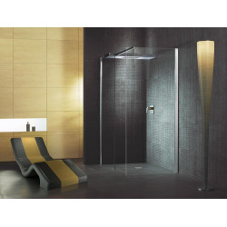 Wedi Receveur Wedi Fundo Primo carré 1000x1000x40mm écoulement centré Kobleo