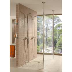 Wedi Receveur Wedi Fundo Primo rectangulaire 140x100x4cm écoulement centré Kobleo