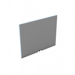 Wedi Tablier de baignoire Wedi Bathboard 770x600x20mm gris et bleu Kobleo