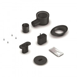 Wedi Ecoulement linéaire Wedi Fundo DN 50 horizontal Kobleo