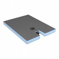 Wedi Receveur Wedi Fundo Plano 1400x900x65mm DN 40 écoulement excentré Kobleo