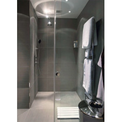 Wedi Receveur Wedi Fundo Plano 120x90cm écoulement centré sur le petit côté Kobleo