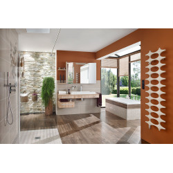 Wedi Receveur Wedi Fundo Plano carré 1000x1000x65mm DN40 écoulement centré Kobleo