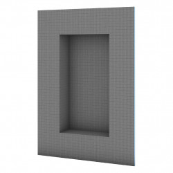 Wedi Niche Wedi Sanwell 20/40 épaisseur cadre 10mm à carreler 234x434x100mm Kobleo