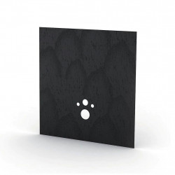Wedi Revêtement prêt-à-poser Wedi I-Board Top 1200x1245x6mm carbon noir Kobleo