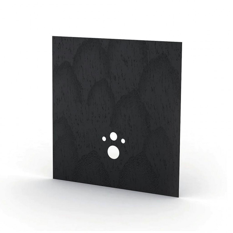 Wedi Revêtement prêt-à-poser Wedi I-Board Top 1200x1245x6mm carbon noir Kobleo