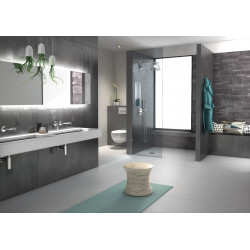 Wedi Revêtement prêt-à-poser Wedi I-Board Top 1200x1245x6mm carbon noir Kobleo