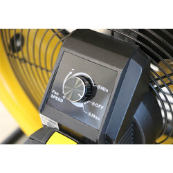 Sovelor Ventilateur portable Sovelor DFB16 sur batterie 14,4V 40cm 1200m3/h Kobleo