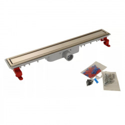 Nicoll Caniveau de douche Nicoll Docia SICANFH70R 690x95mm D40mm sans natte Kobleo