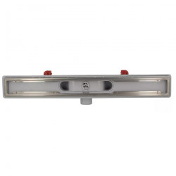 Nicoll Caniveau de douche Nicoll Docia SICANFH70R 690x95mm D40mm sans natte Kobleo