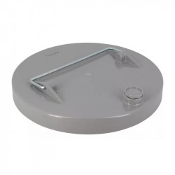 Nicoll Couvercle de tabouret Nicoll COTAE 315mm à emboîter femelle gris clair Kobleo