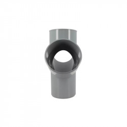 Nicoll Culotte double Nicoll URT16 mâle femelle 67°30 D100mm gris clair Kobleo