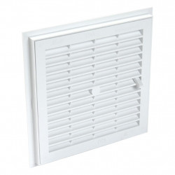 Nicoll Grille de ventilation Nicoll 1F114 carrée à fermeture 176x176mm blanc Kobleo