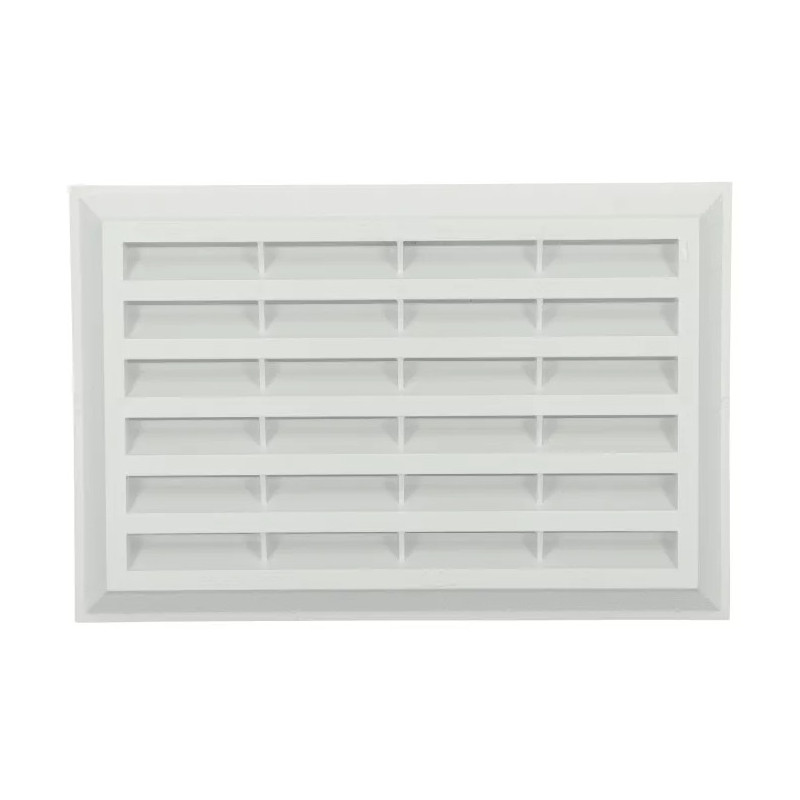 Nicoll Grille Nicoll M162 blanche 174x262mm type 150 avec moustiquaire Kobleo