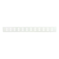 Nicoll Grille d'aération Nicoll PF400 blanche 40x400mm plate à fermeture Kobleo
