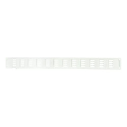 Nicoll Grille d'aération Nicoll PF400 blanche 40x400mm plate à fermeture Kobleo