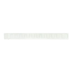 Nicoll Grille d'aération Nicoll PF400 blanche 40x400mm plate à fermeture Kobleo