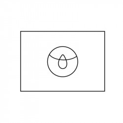 Nicoll Plaque de commande Nicoll 709140 Goutte blanc 204,5x147mm Kobleo