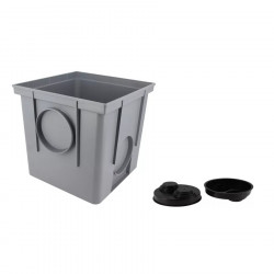 Nicoll Regard d'interface Nicoll RIFT Télécom 25x25x25cm D10cm gris clair Kobleo