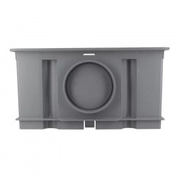 Nicoll Réhausse pour regard Nicoll URERETX à clipser 30x30x15cm gris clair Kobleo