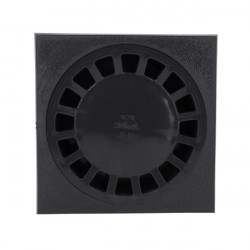 Nicoll Siphon de cour Nicoll SC756 platine 20x20cm pvc gris anthracite Kobleo