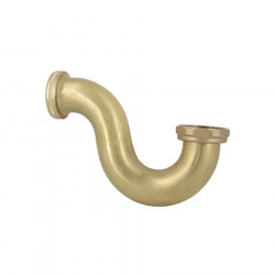 Nicoll Siphon évier Nicoll 501001 laiton D40mm forme S grand débit Kobleo