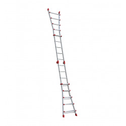 Hailo Echelle pliable Hailo ProfiStep Multi 4x5 échelons Ht d'accès 5m75 alu Kobleo