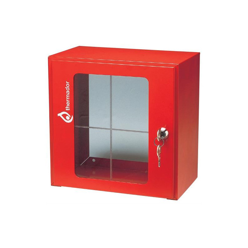 Thermador Boitier sous verre dormant Thermador BSVD332 rouge 300x300x200mm Kobleo