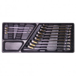 Mondelin Module de 12 clés mixtes à cliquet Mondelin 9548012001 8 à 19mm Kobleo