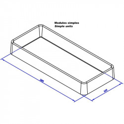 Mondelin Module de 12 clés mixtes à cliquet Mondelin 9548012001 8 à 19mm Kobleo