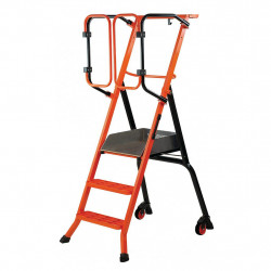 Mondelin Escabeau 3 marches Mondelin Gardia 70cm charge utile 150kg Kobleo