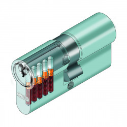 Abus Cylindre de porte Abus C73 30/45mm débrayable avec 3 clés Kobleo