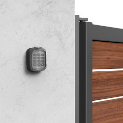 Avidsen Clavier à code Avidsen 114255 portée radio 80m 433Mhz avec 2 piles AAA Kobleo