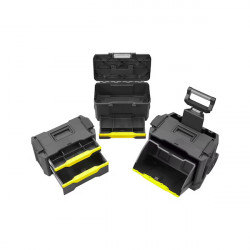 Stanley Servante Stanley Modulo 3 en 1 avec boîte Touchlatch à tiroir 55,6L Kobleo