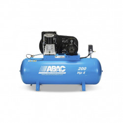 ABAC Compresseur pistons bi-étagés 400V Tri 200 L 30m3/h 4 CV sans roues B4 ABAC Kobleo ABAC Compresseur pistons bi-étagés 400V Tri 200 L 30m3/h 4 CV sans roues B4 ABAC Kobleo