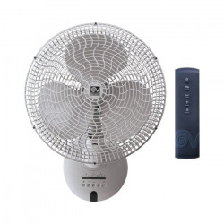 Axelair Ventilateur mural Axelair VM2400 Gordon 2400m3/h D365mm gris clair Kobleo